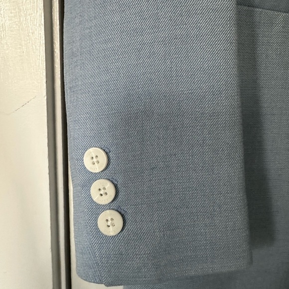 Sz XS Esmerie Elegant Pale Blue Women's Coat Brand New - Picture 5 of 12